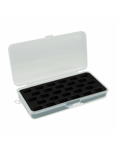 Black storage box for standard cans