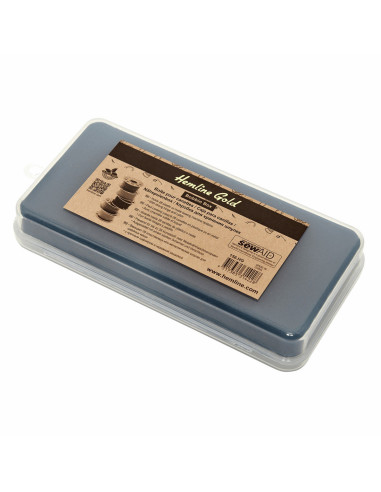 Black storage box for standard cans
