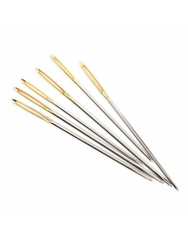 Glass tube of 6 premium tapestry needles