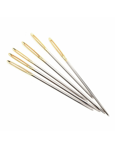 Glass tube of 6 premium tapestry needles