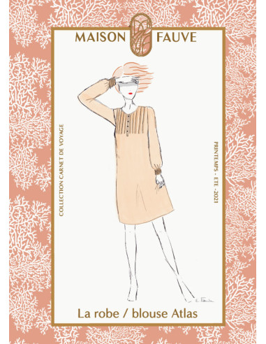Dress pattern, Atlas blouse - Maison Fauve