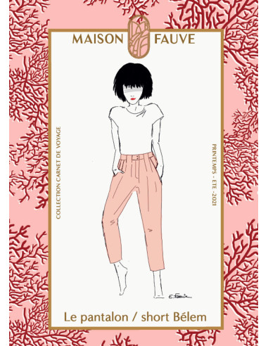 Belem Pants Pattern - Maison Fauve