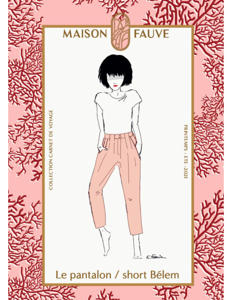 Belem Pants Pattern - Maison Fauve