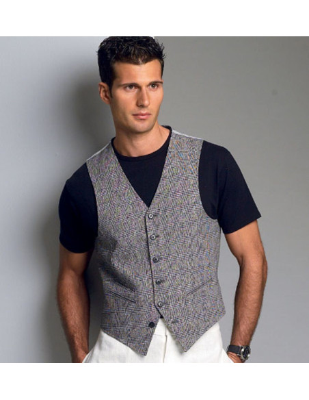 Vest pattern - Vogue 8987