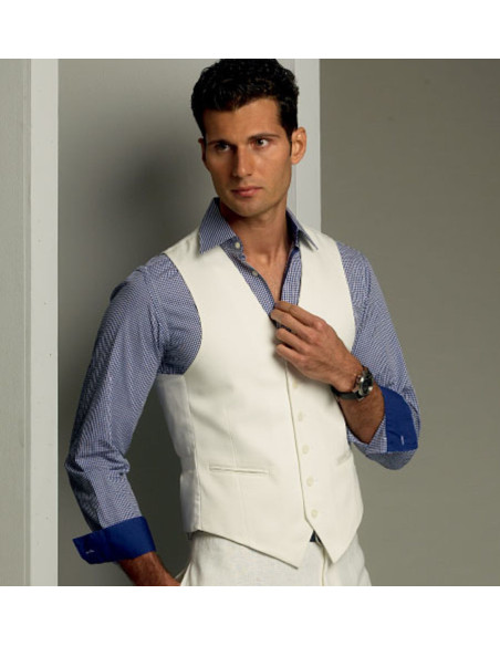 Vest pattern - Vogue 8987