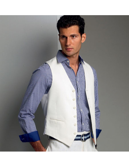 Vest pattern - Vogue 8987
