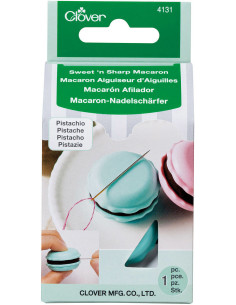 Needle sharpener and needle holder - Pistachio