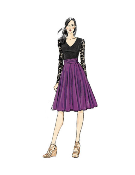 Skirt pattern - Vogue 8980