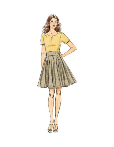 Skirt pattern - Vogue 8980