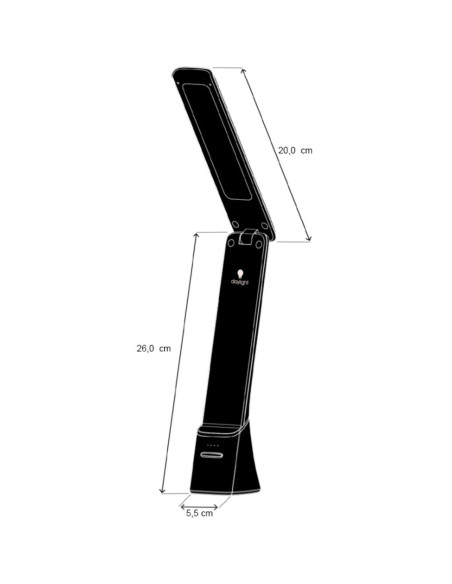 Smart Go Daylight Rechargeable Portable Lamp