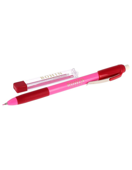 Bohin Extra-Fine Chalk Mechanical Pencil - Pink