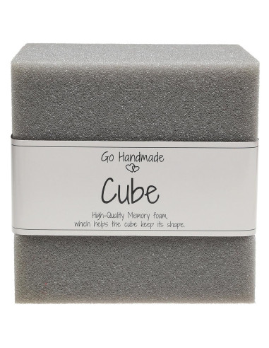 Foam cube for educational toys 10 cm x 10 cm
