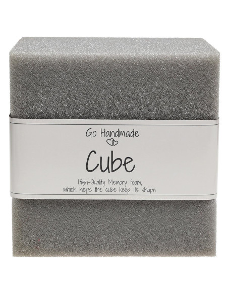 Foam cube for educational toys 10 cm x 10 cm
