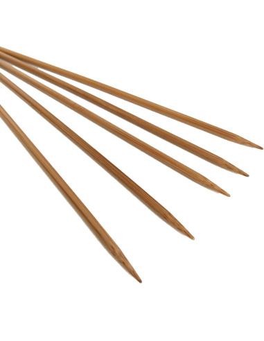 Chiaogoo bamboo double-pointed needle set
