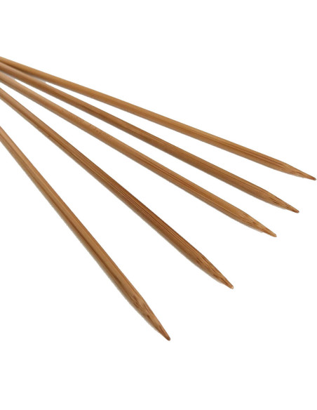 Chiaogoo bamboo double-pointed needle set