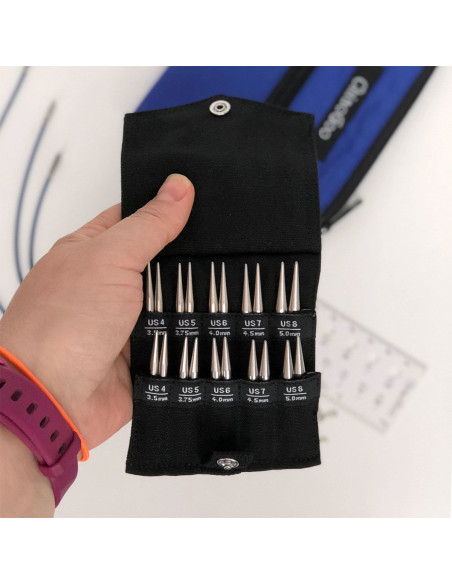 ChiaoGoo Shorties Small Circular Knitting Needle Set