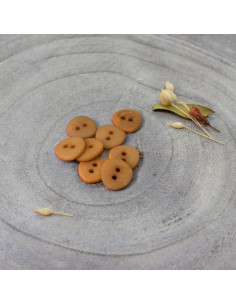 Corozo Button Jaipur - Ochre
