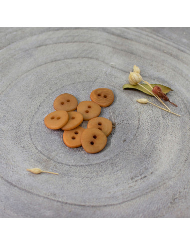 Corozo Button Jaipur - Ochre