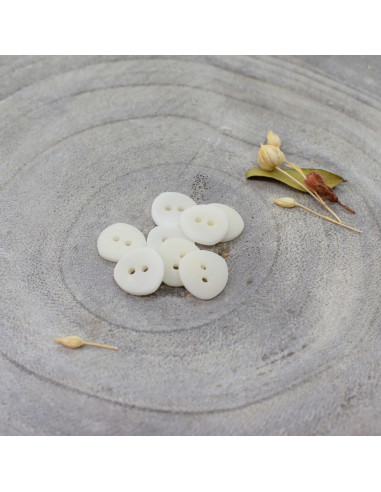 Corozo Button Jaipur - Off-white