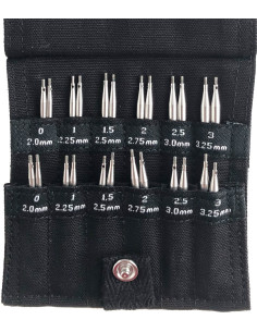 ChiaoGoo Shorties Mini Circular Knitting Needle Set 2