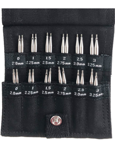 ChiaoGoo Shorties Mini Circular Knitting Needle Set