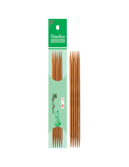 ChiaoGoo bamboo double-pointed needles