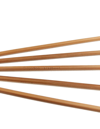 ChiaoGoo bamboo double-pointed needles