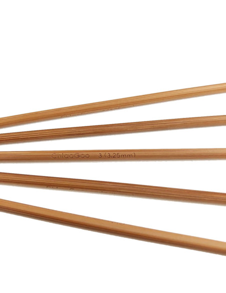 ChiaoGoo bamboo double-pointed needles
