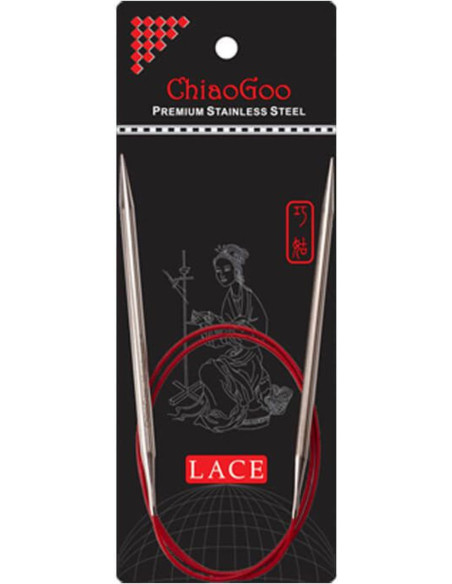 Fixed circular needles Red Lace ChiaoGoo