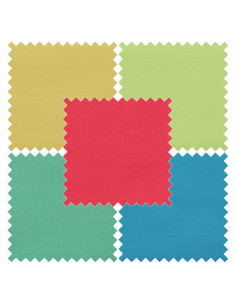Set of 5 Fat Quarter Coupons - Brights 2