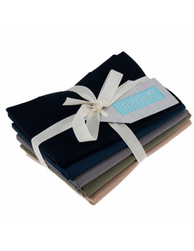 Set of 5 Fat Quarter Coupons - Autumn