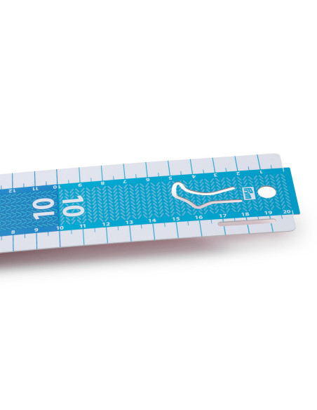 Sock template 20 cm