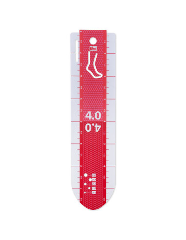 Sock template 20 cm