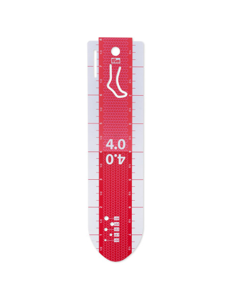 Sock template 20 cm