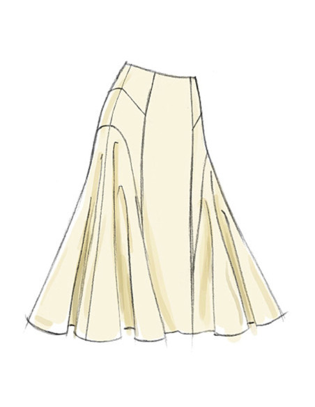 Skirt pattern - Vogue 8750