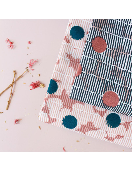 Mirage Forest Cotton Gauze Fabric - Atelier Brunette
