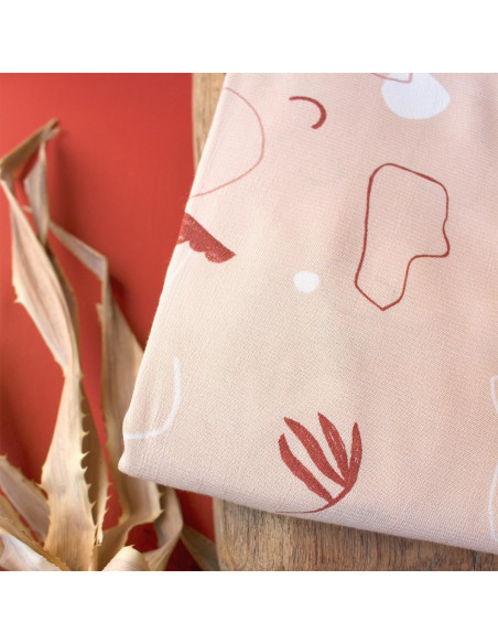 Viscose fabric Sandstorm Blush - Atelier Brunette
