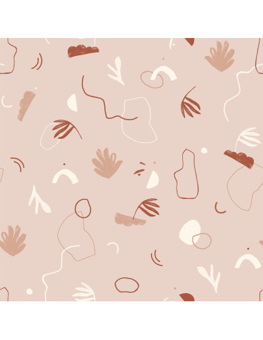 Viscose fabric Sandstorm Blush - Atelier Brunette