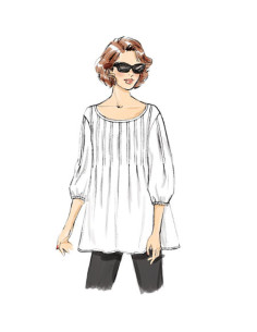 High top pattern - Butterick 6024
