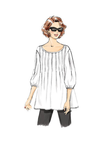 High top pattern - Butterick 6024