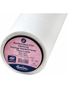 Standard white non-woven fusible interfacing