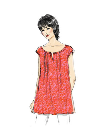 High top pattern - Butterick 6024