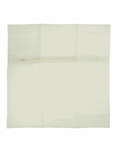 Cushion back with closure - Cream