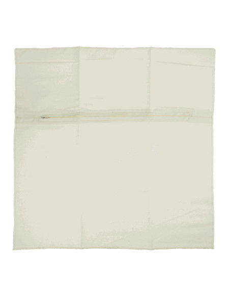 Cushion back with closure - Cream