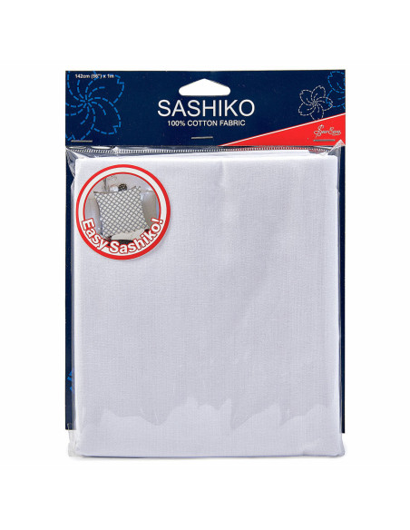Sashiko fabric - White