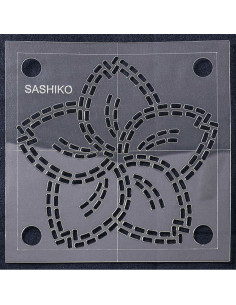 Sashiko Template - Cherry Blossom 2