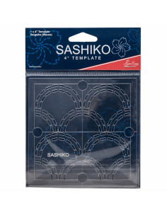 Sashiko template - Waves