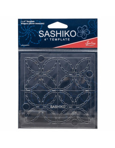 Template for Sashiko - Seven Treasures