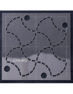 Sashiko template - Fondou 2