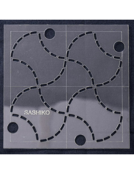 Sashiko template - Fondou